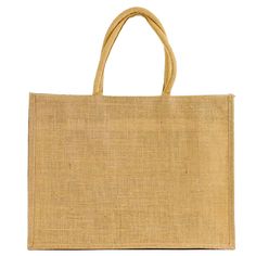 JUTE POCKET TOTE