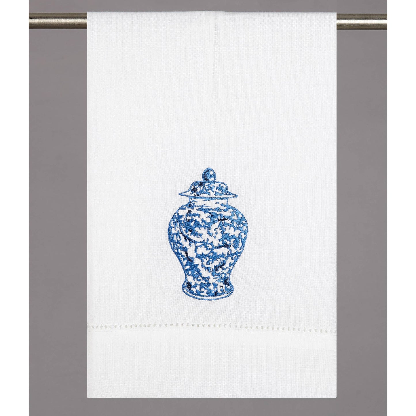 Chinoiserie Vases Guest Towel