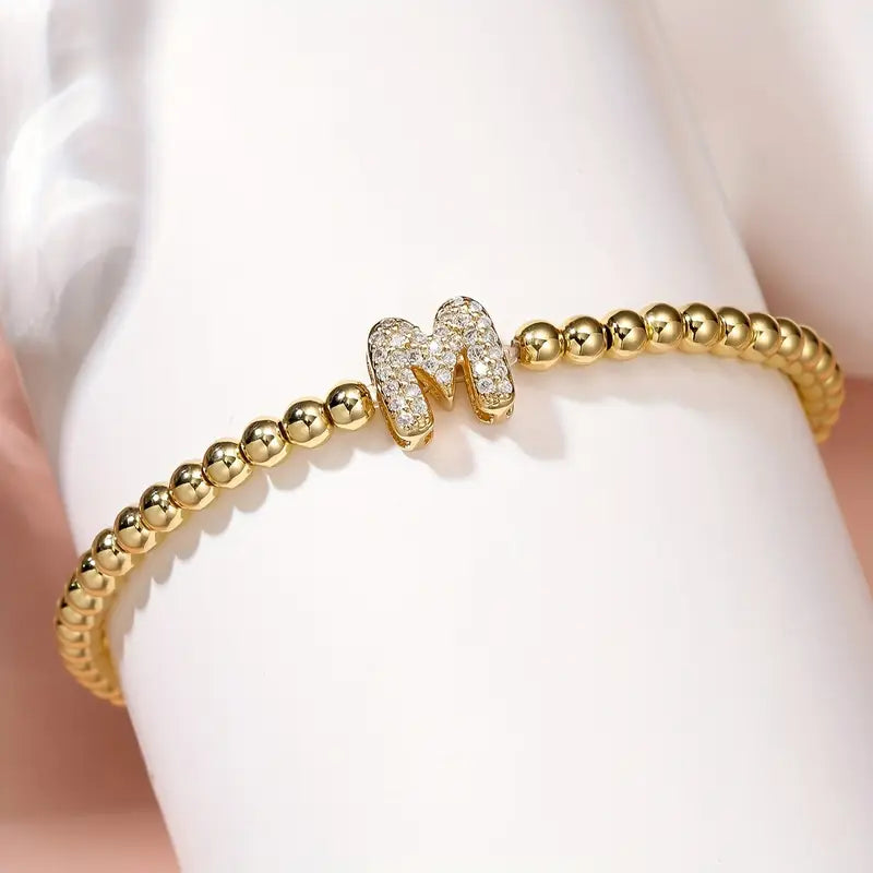 PERSONALIZED LETTER BRACELET