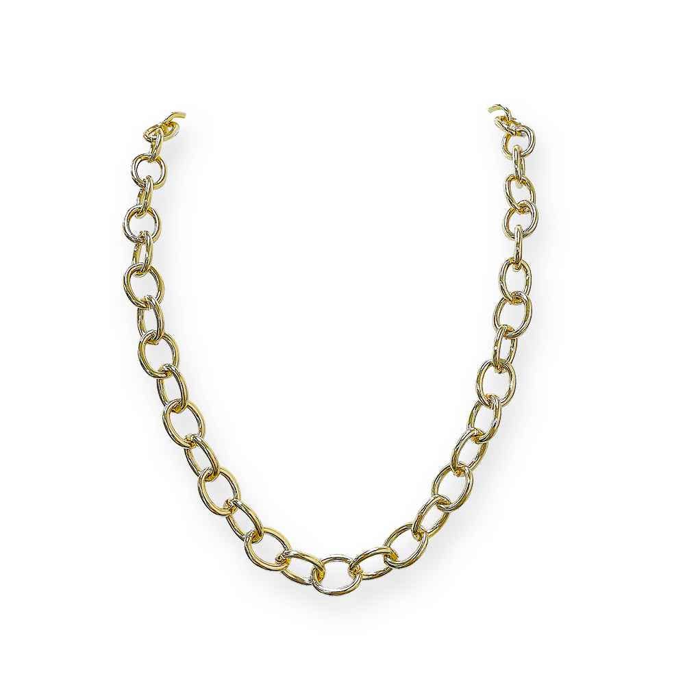 Necklace with Detachable Large Bulldog Charm