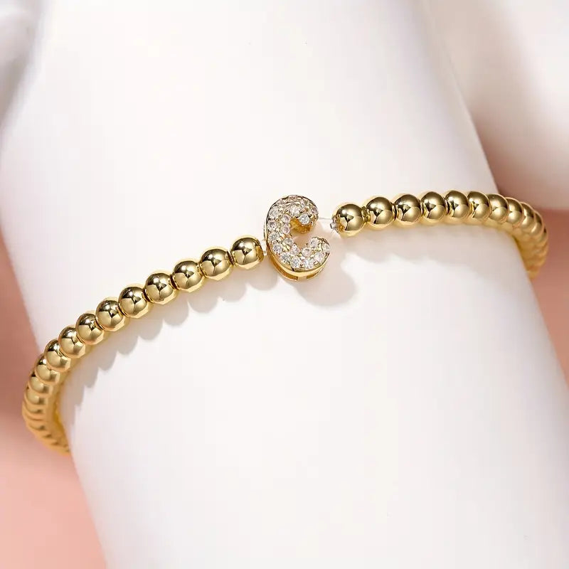 PERSONALIZED LETTER BRACELET