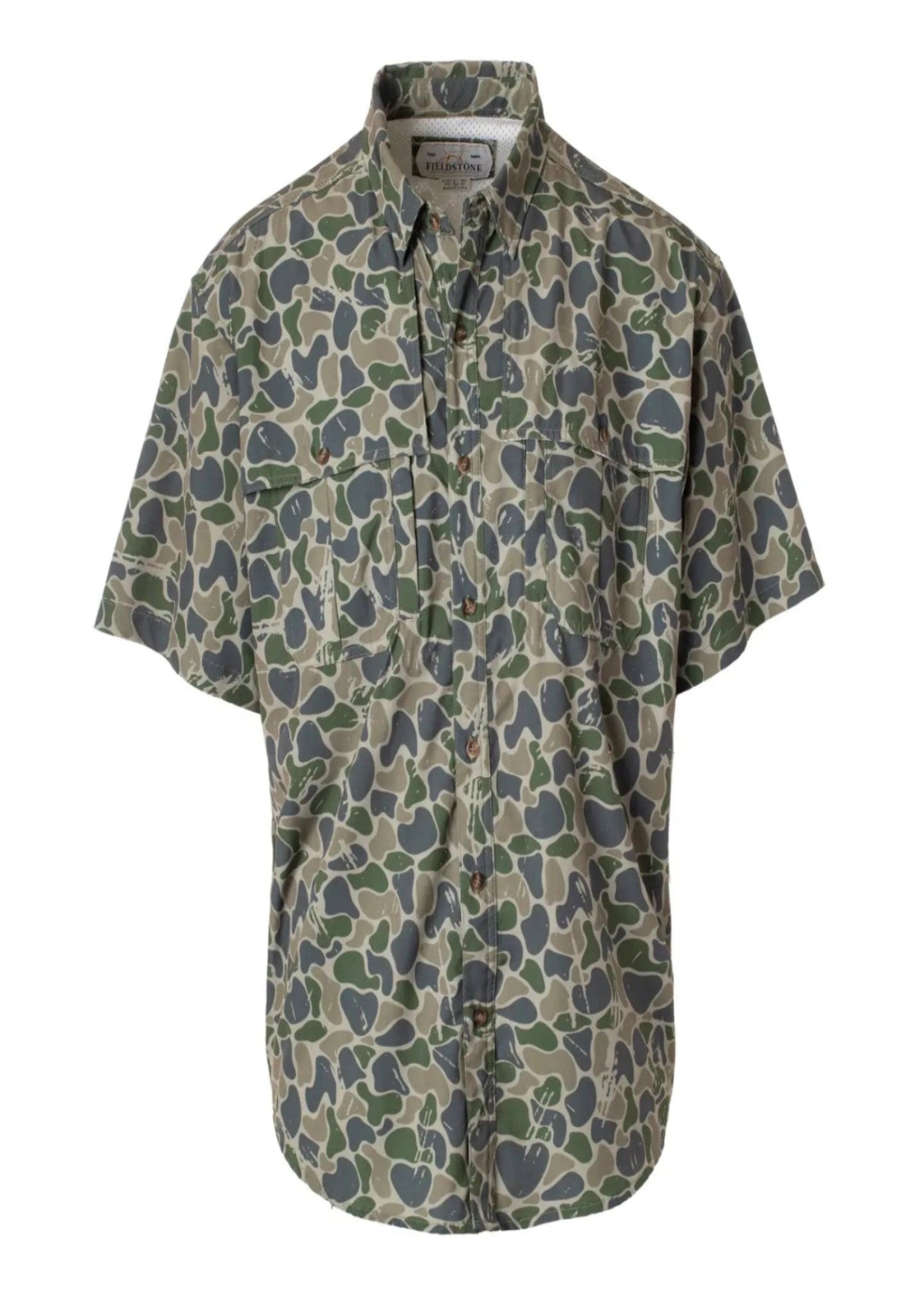 BACKWOODS CAMO BUTTON DOWN