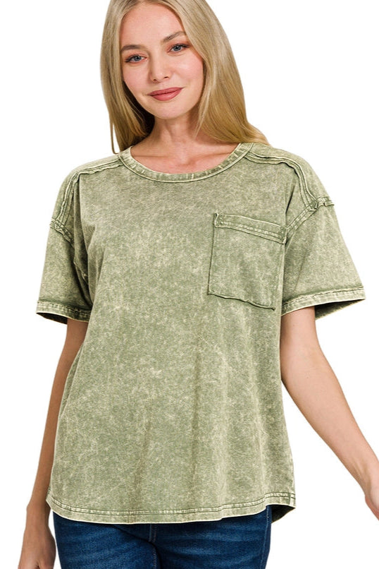 SABRINA ROUND NECK TSHIRT