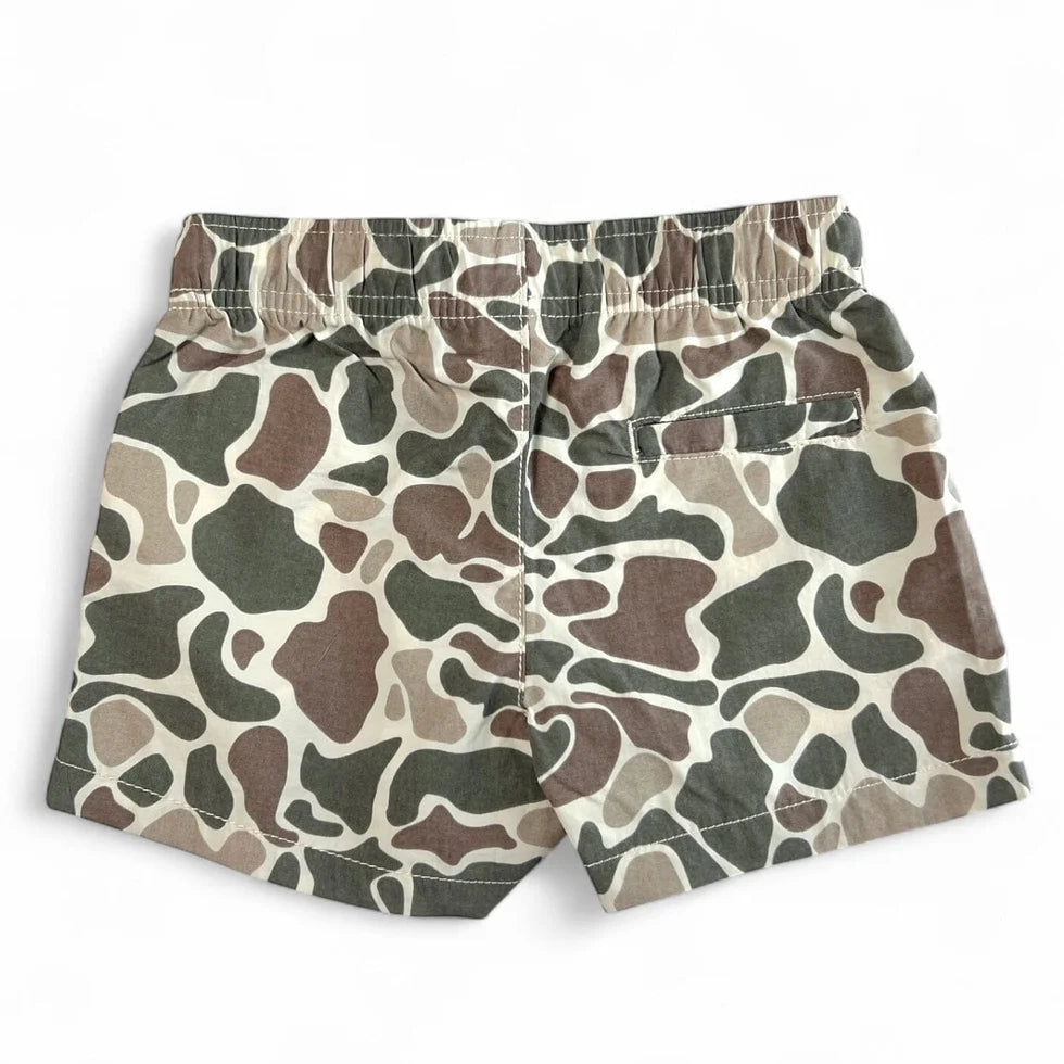 KIDS' PERFORMANCE SHORTS - SAND CAMO