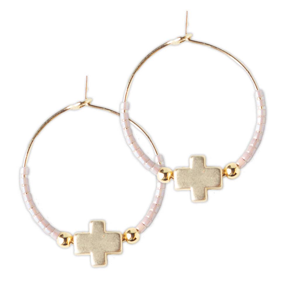 Faithful Earrings-Champagne
