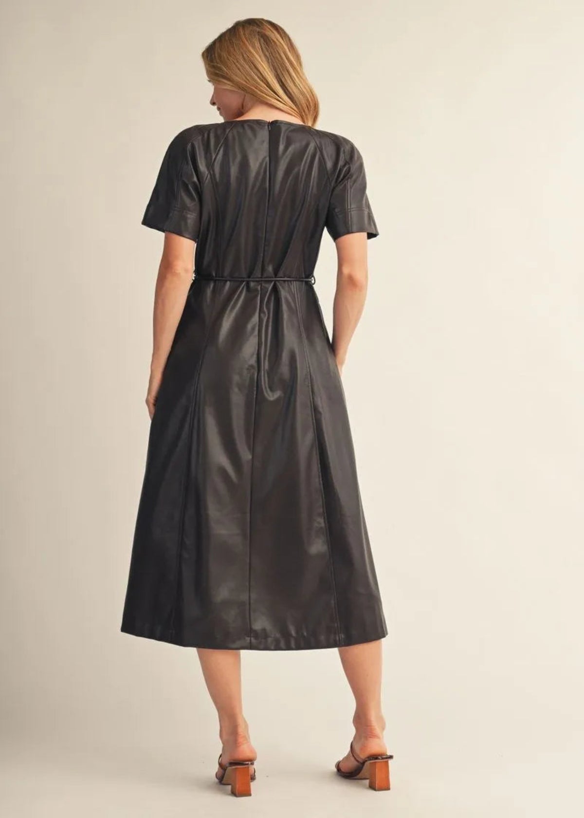 JAYLEE DRESS - BROWN