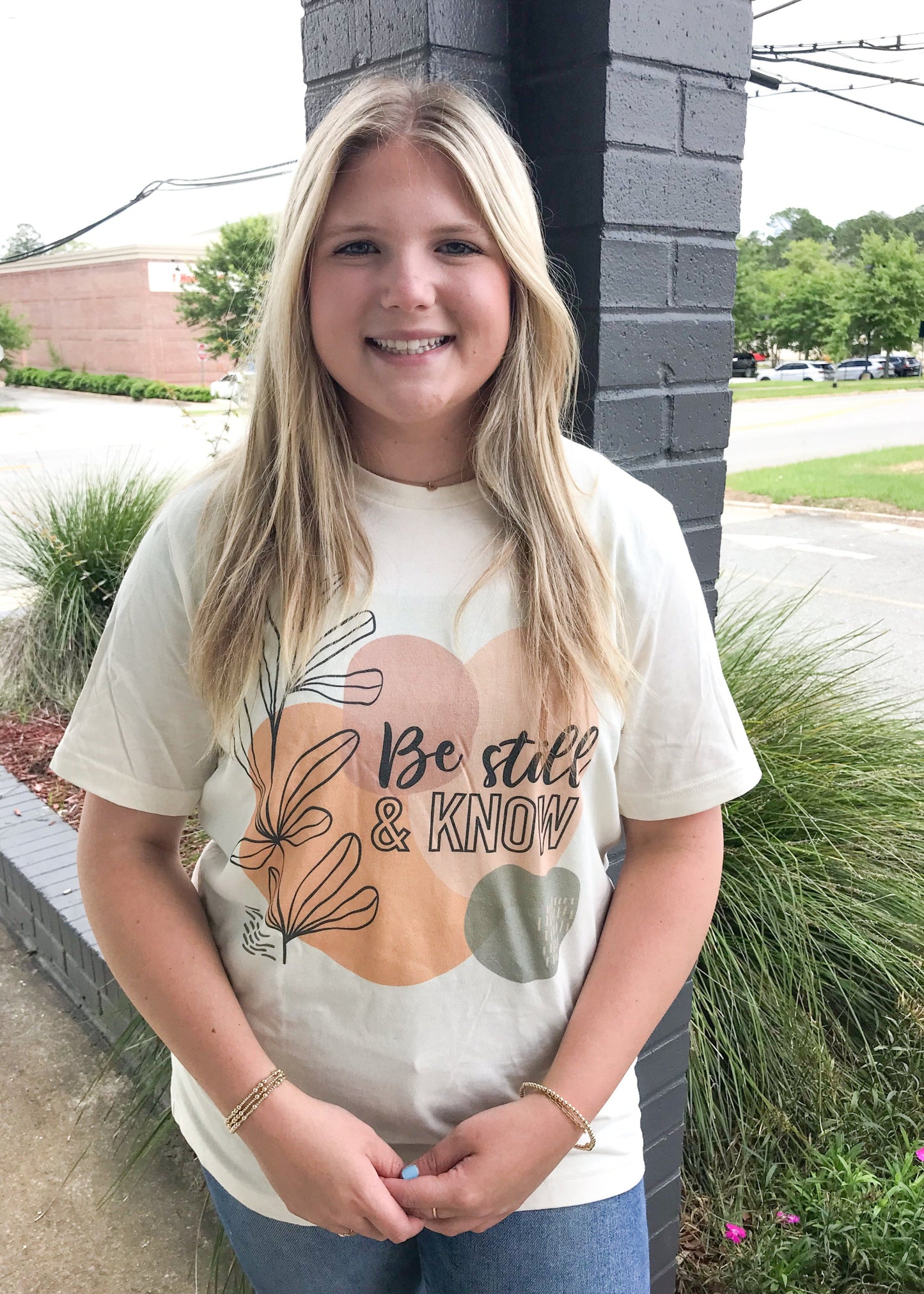 BE STILL AND KNOW FAITH-CREAM