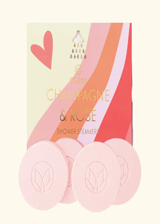 SHOWER STEAMERS-CHAMPANGE & ROSE