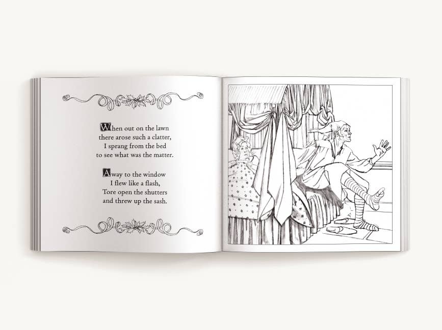 Night Before Christmas Coloring Book