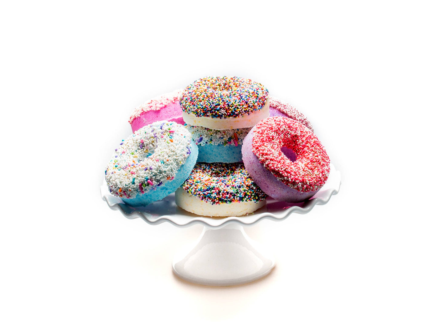 Donut Bath Bomb | Lavender Fizz