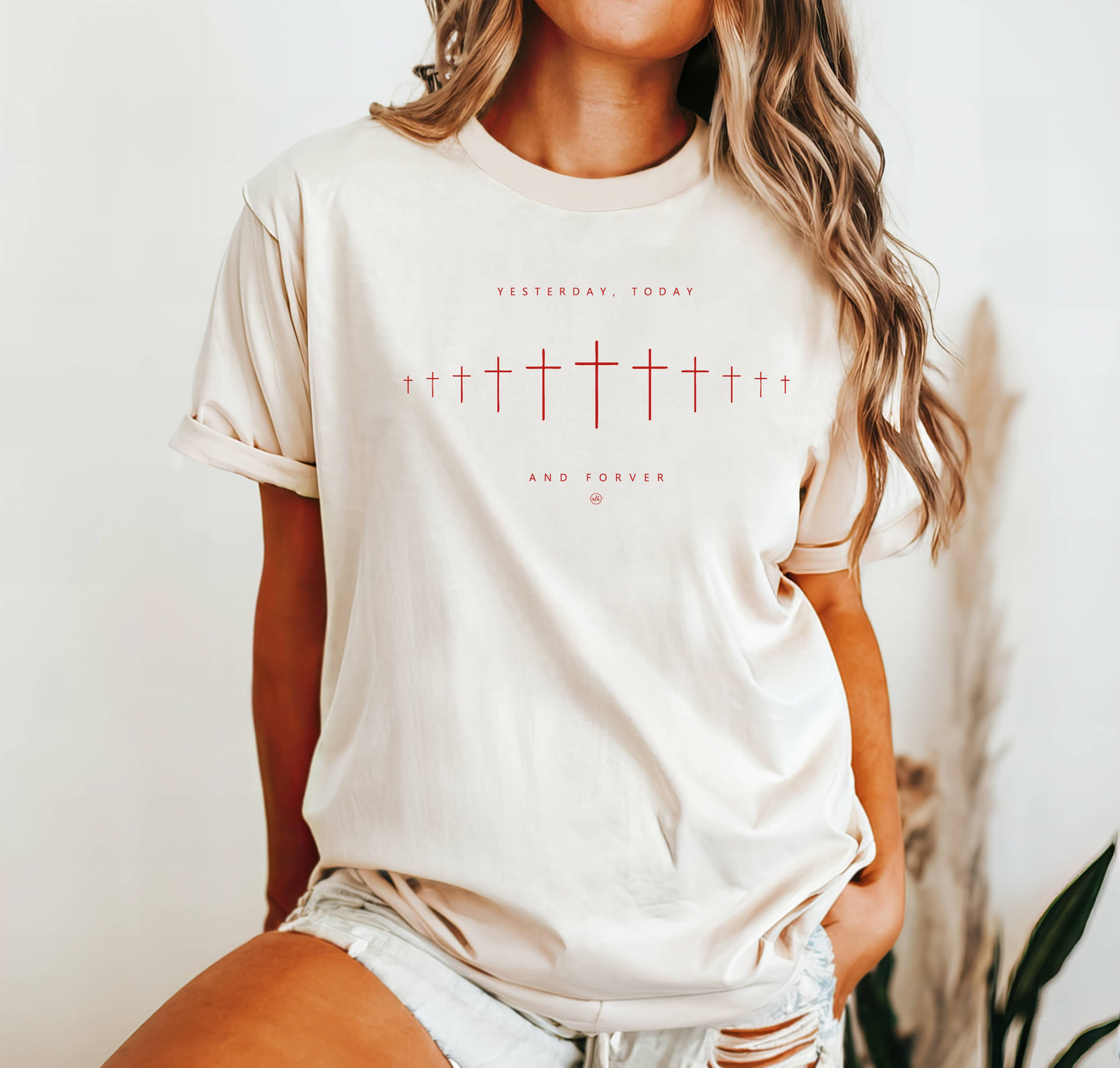 Yesterday Today and Forever Cross Tee