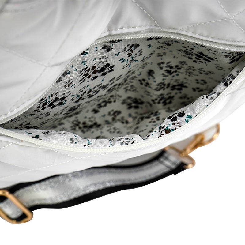 Jillian Pickle Ball Bag Sling Courtly White - Closeout Deal