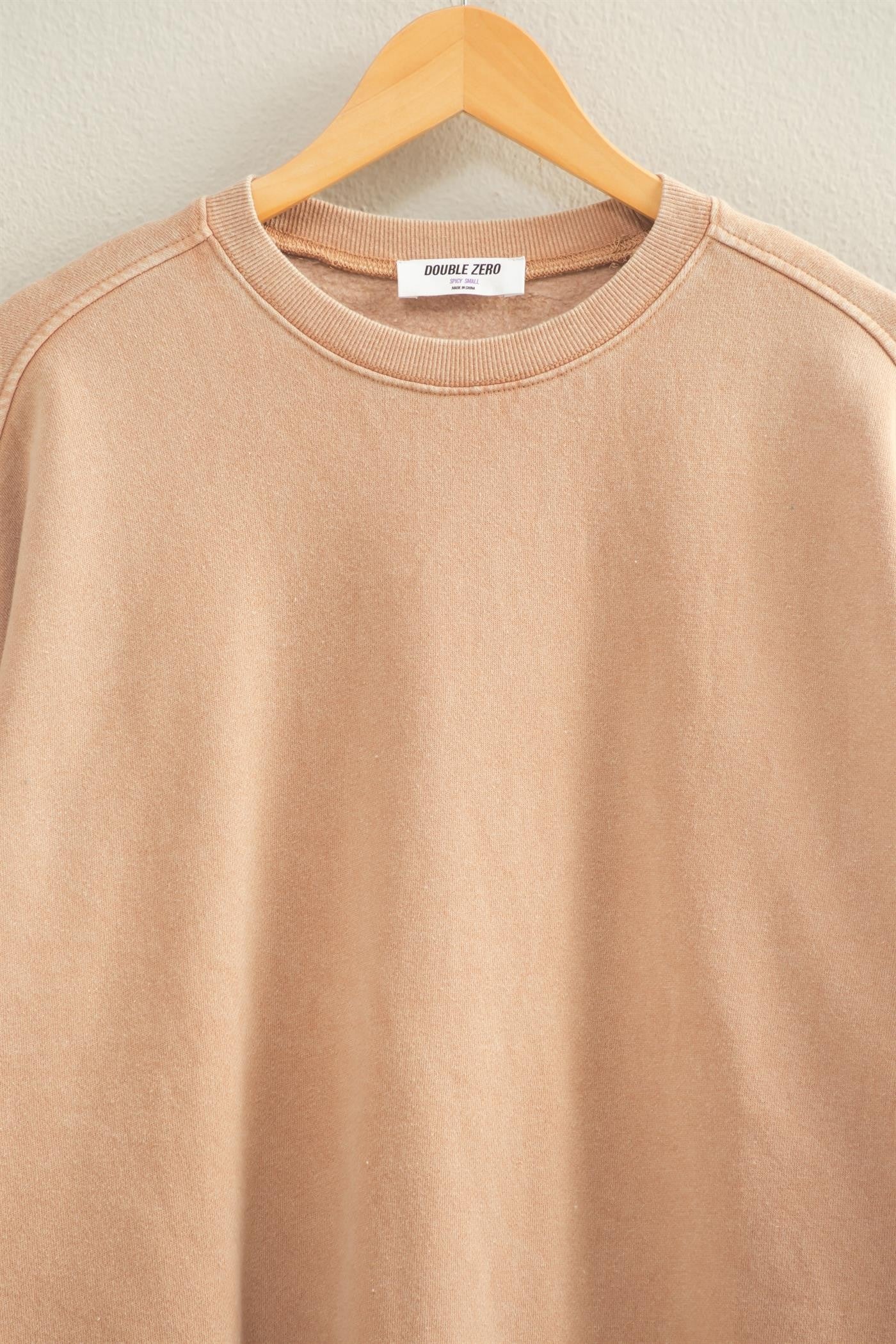 CHER TOP - DARK TAUPE