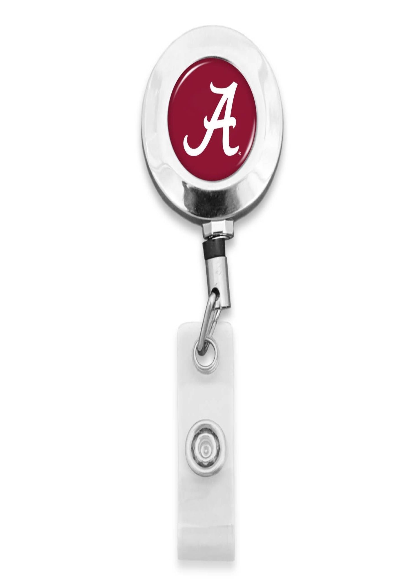 Alabama Crimson Tide Round Badge Reel (Belt Clip)
