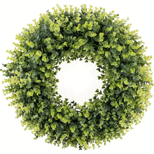20" Classic Green Artificial Spring Wreath