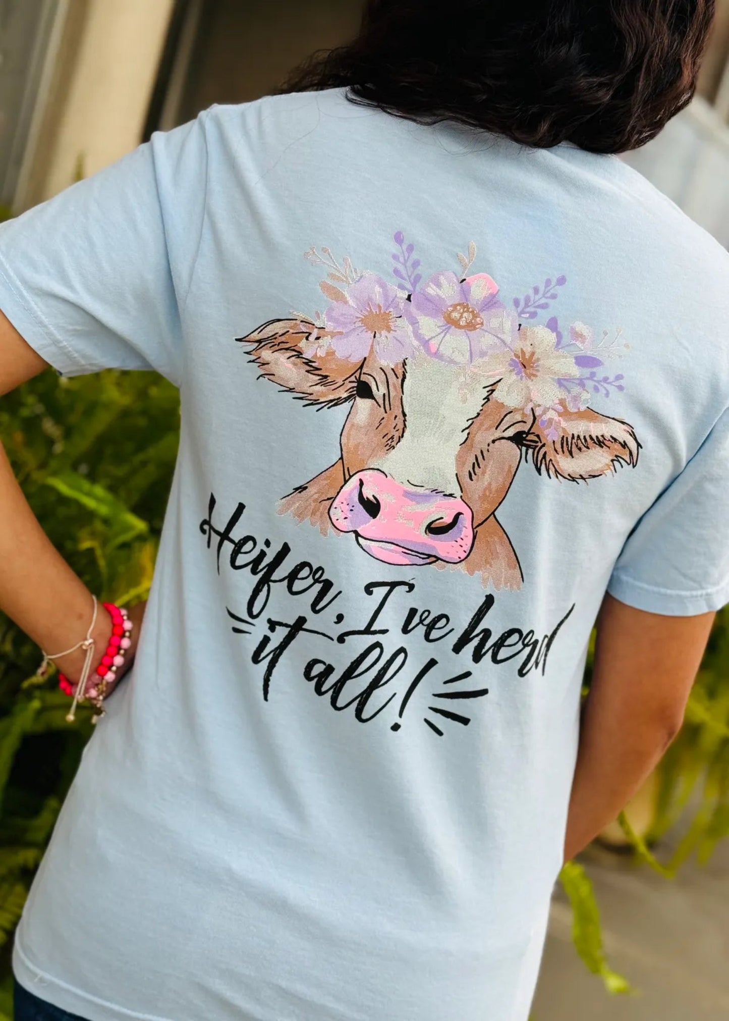 HEIFER I'VE HEARD IT ALL - CHAMBRAY