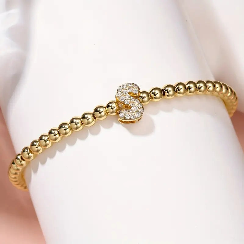 PERSONALIZED LETTER BRACELET