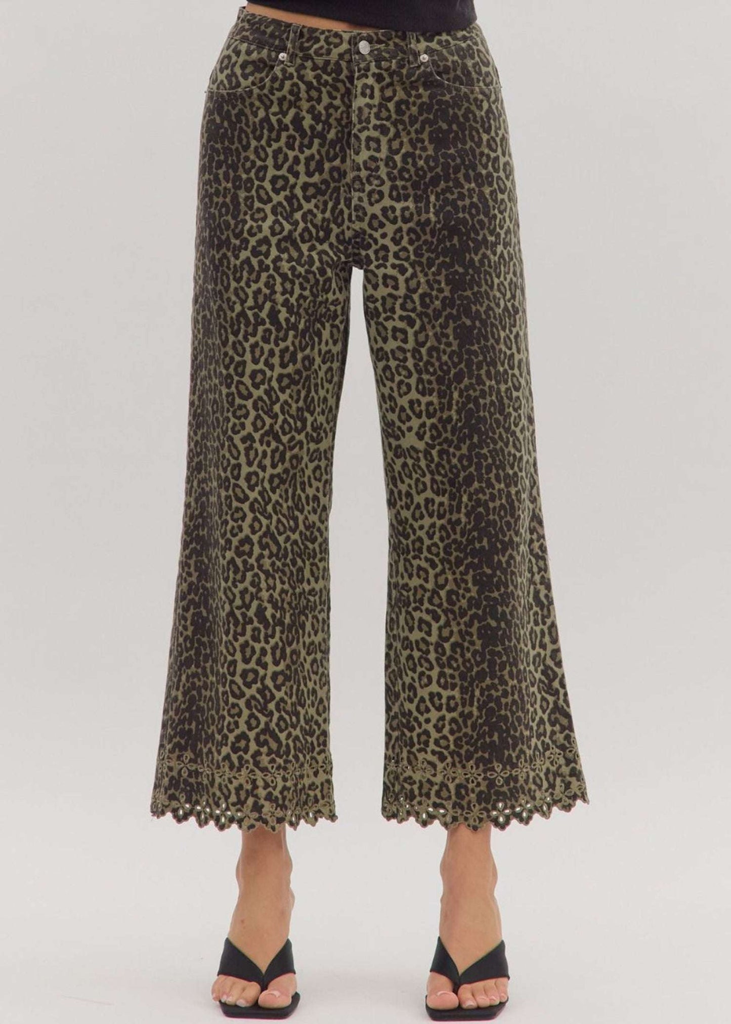 JAYNEE PANTS - OLIVE