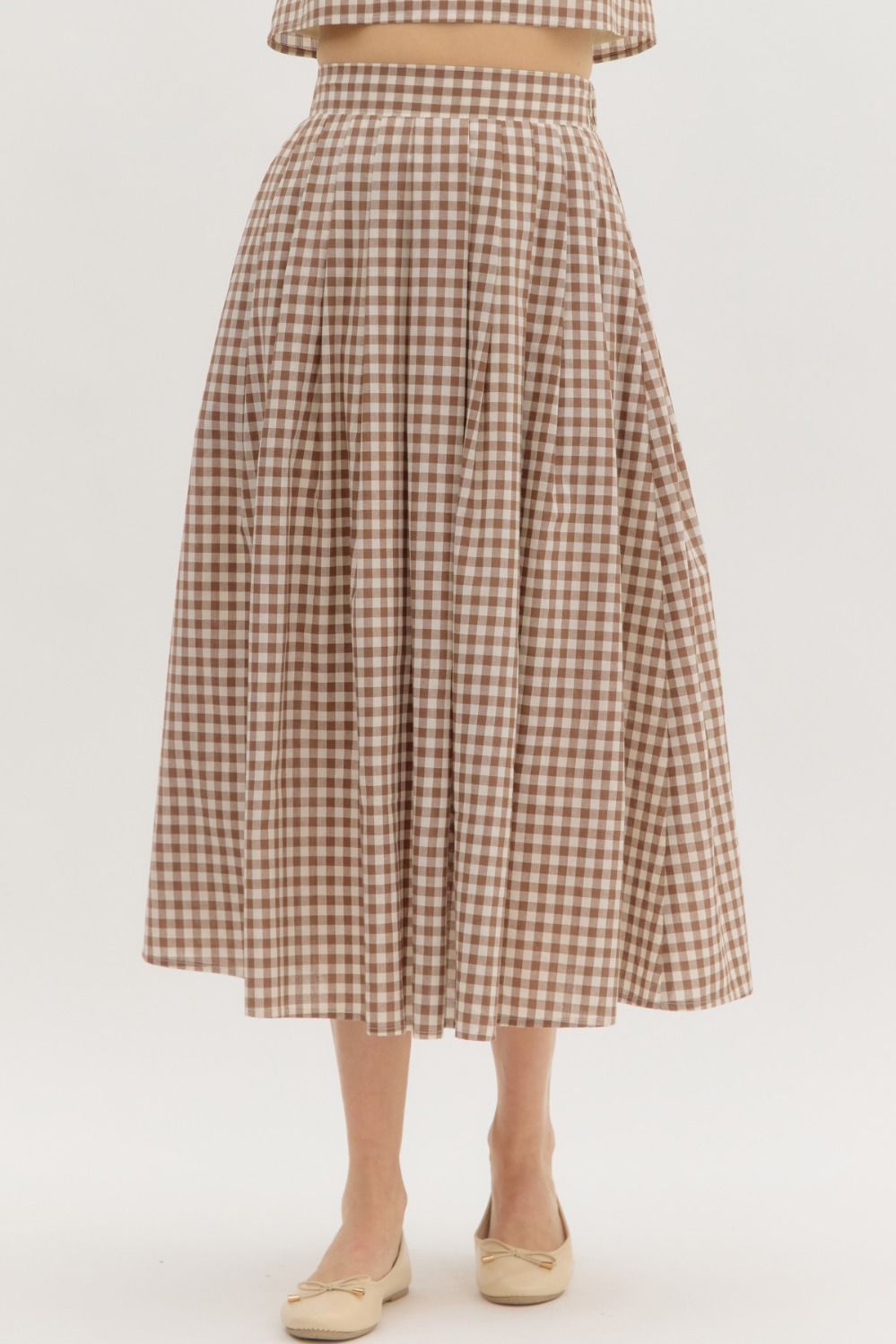 JOLENE SKIRT: MOCHA