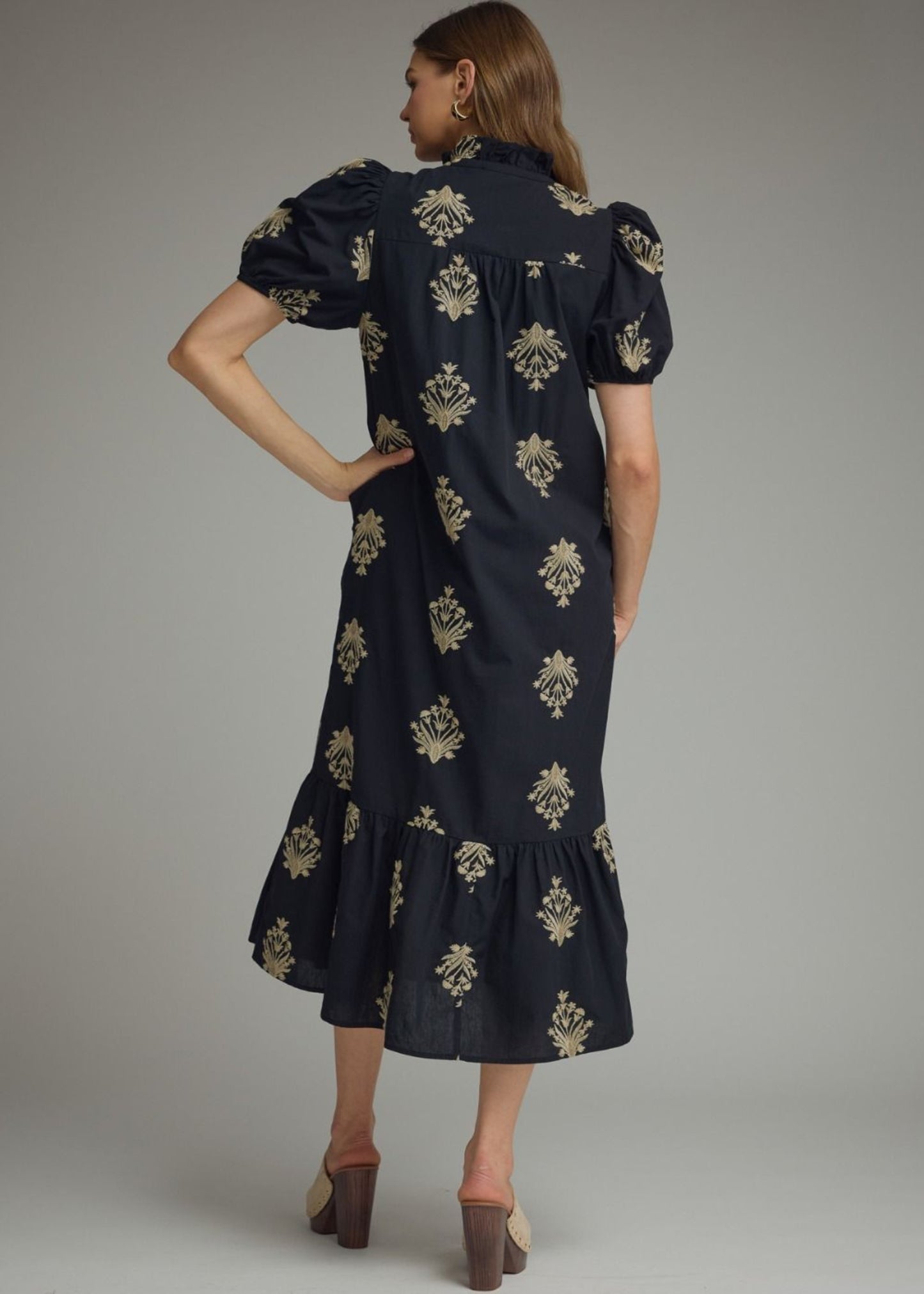 KRISTIE DRESS - BLACK
