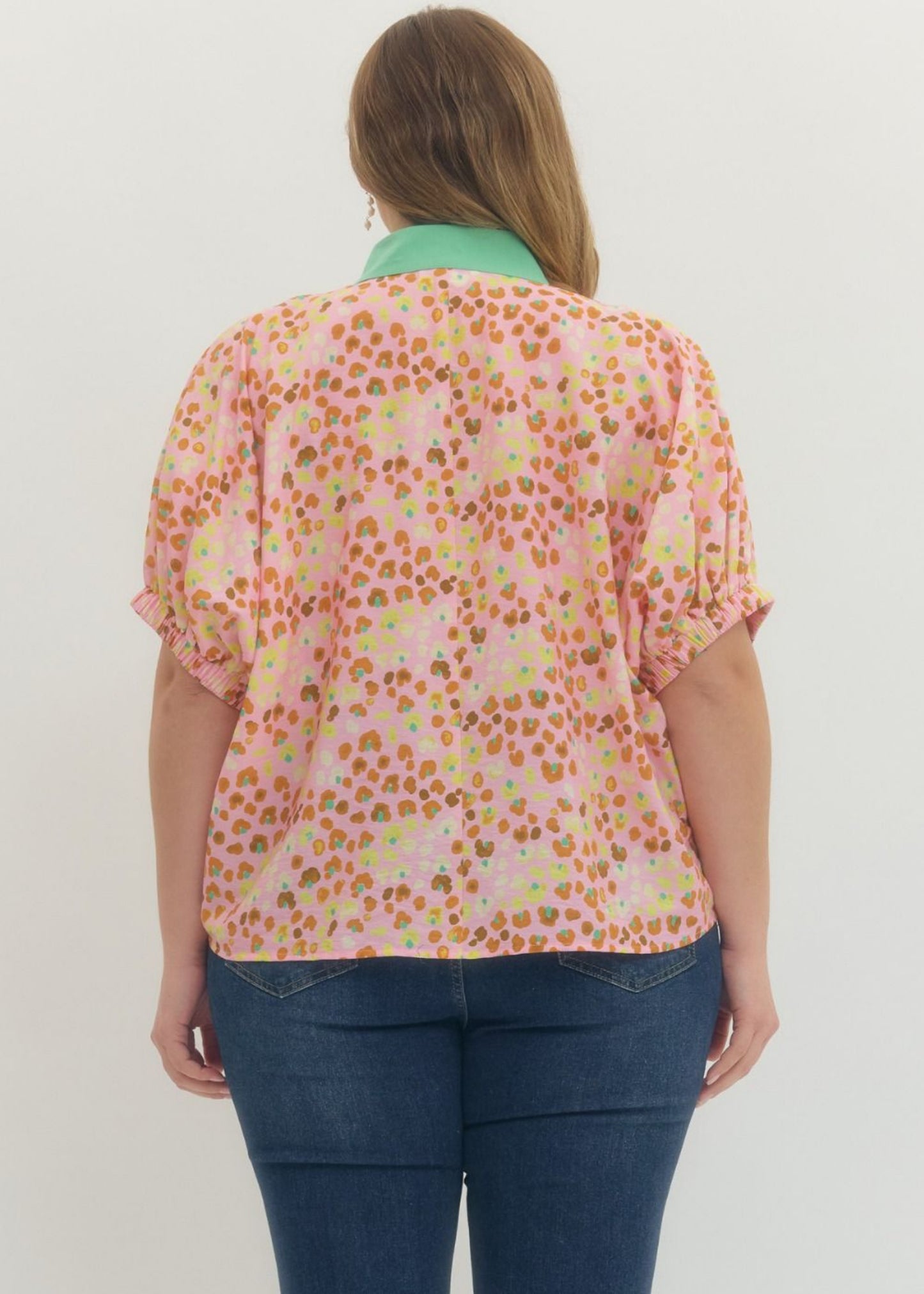 KATE TOP - PLUS SIZE BLUSH