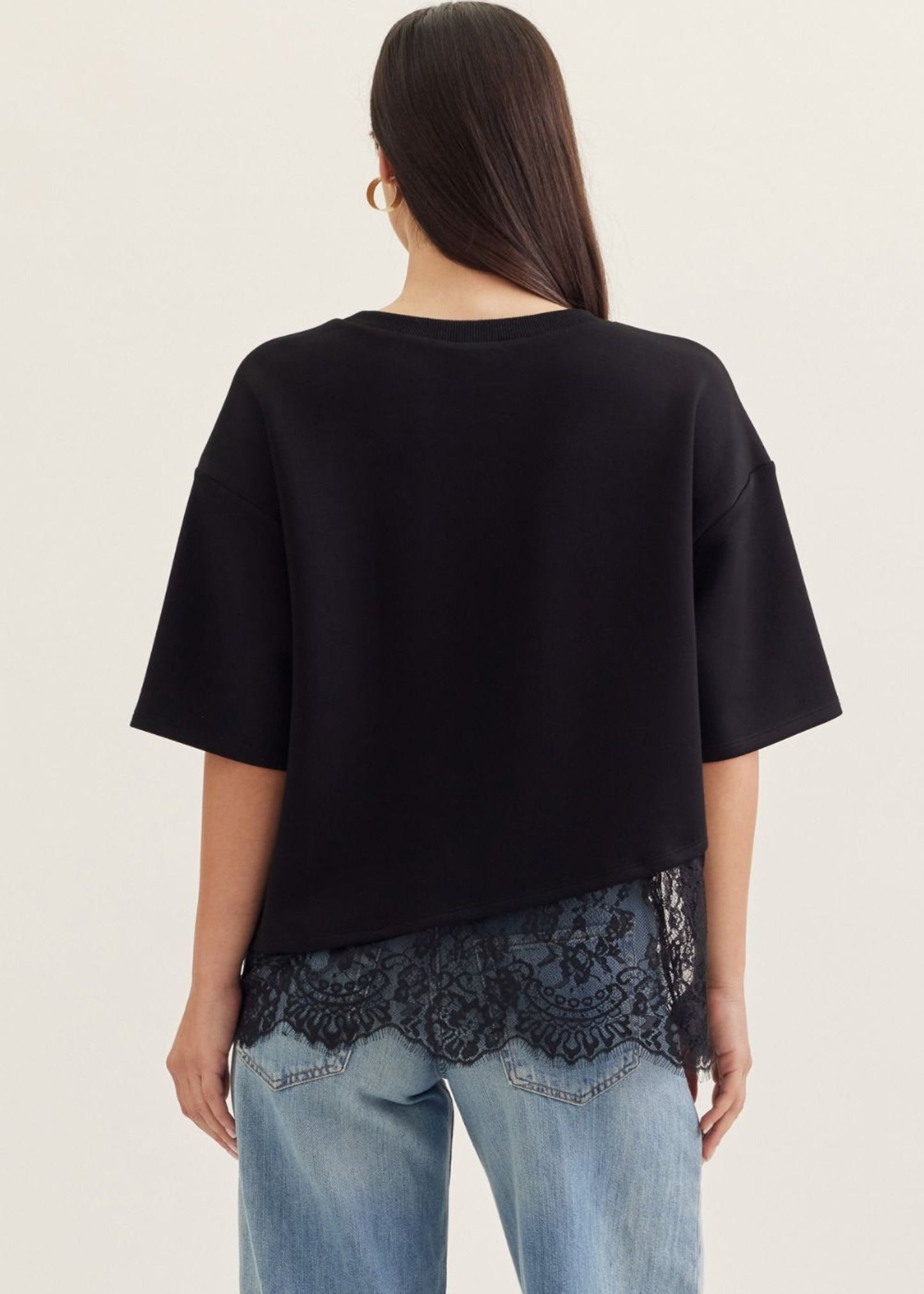 LAUREN TOP- BLACK