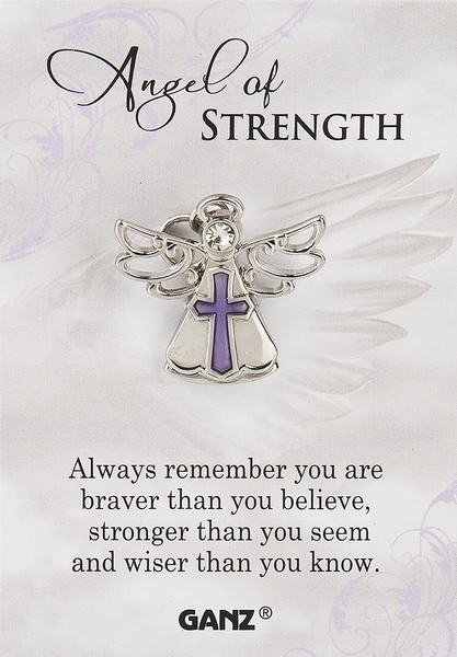 PIN-ANGEL OF STRENGTH
