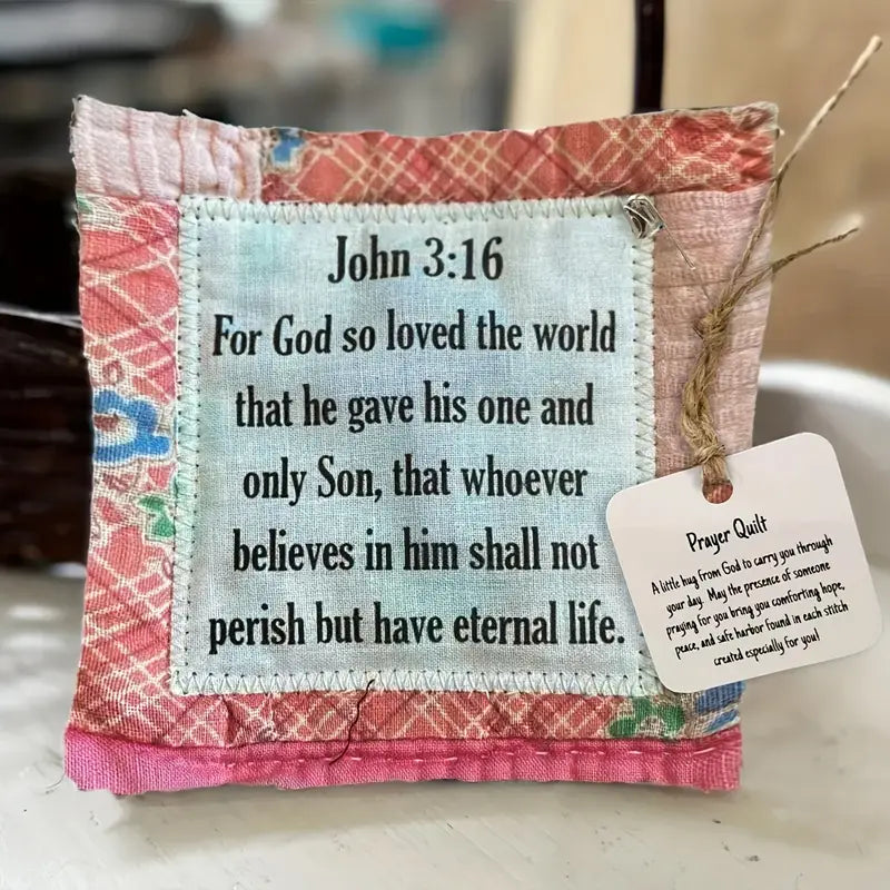 PRAYER QUILT: JOHN 3:16