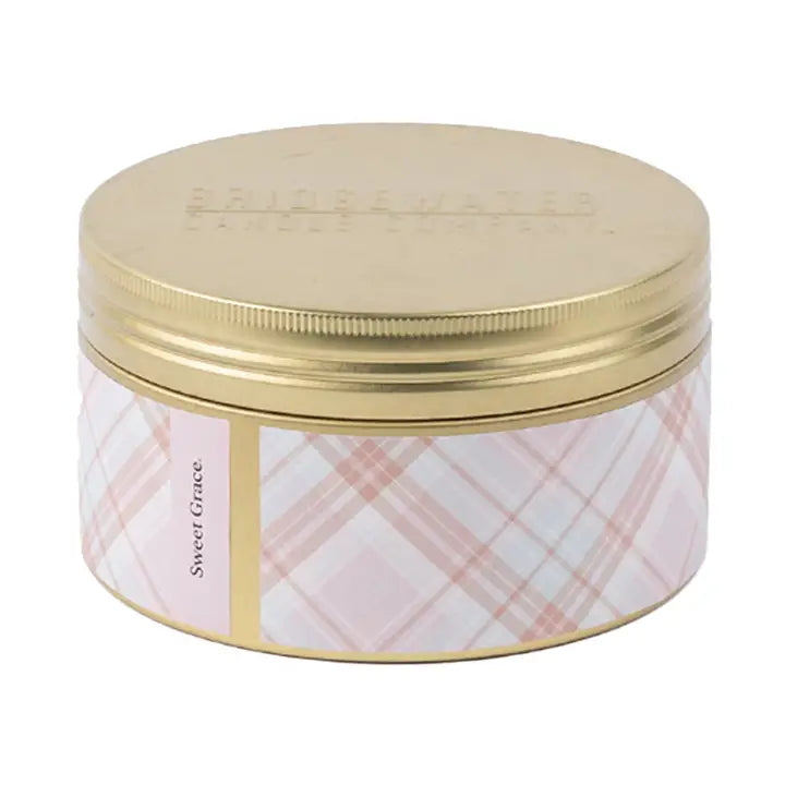 HOLIDAY 3 WICK TIN - SWEET GRACE