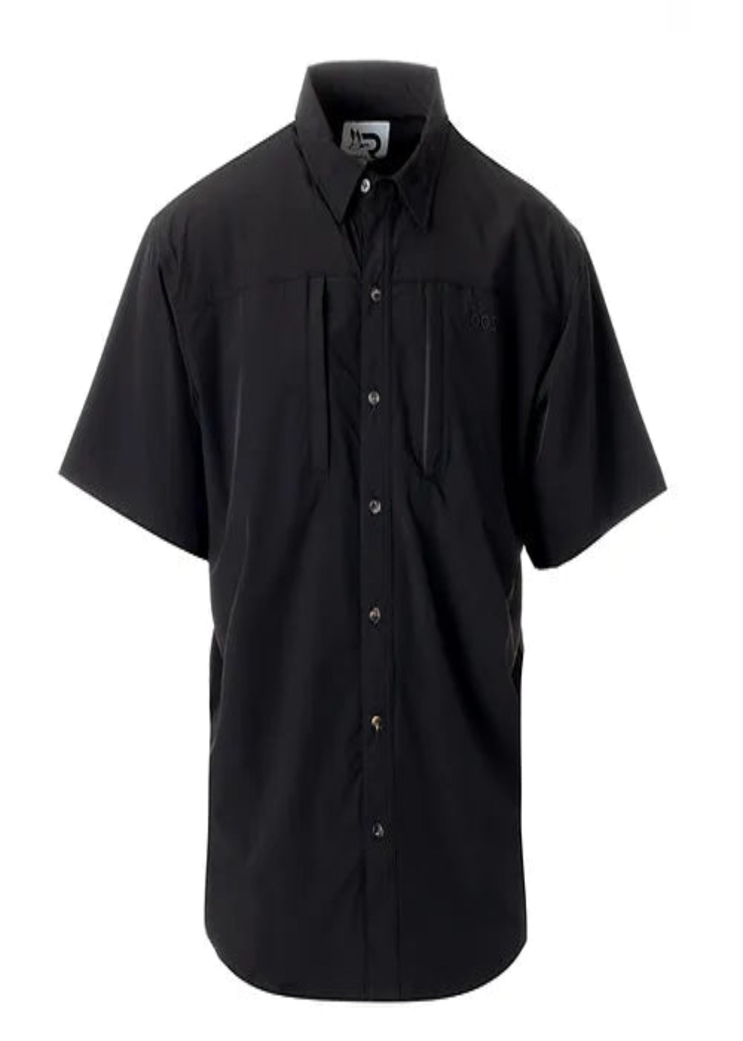 ROOST S/S BUTTON DOWN-BLACK dis