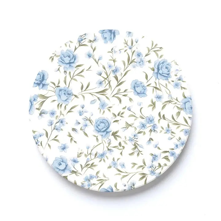 CAR COASTER : CHIC ROSE FLORAL