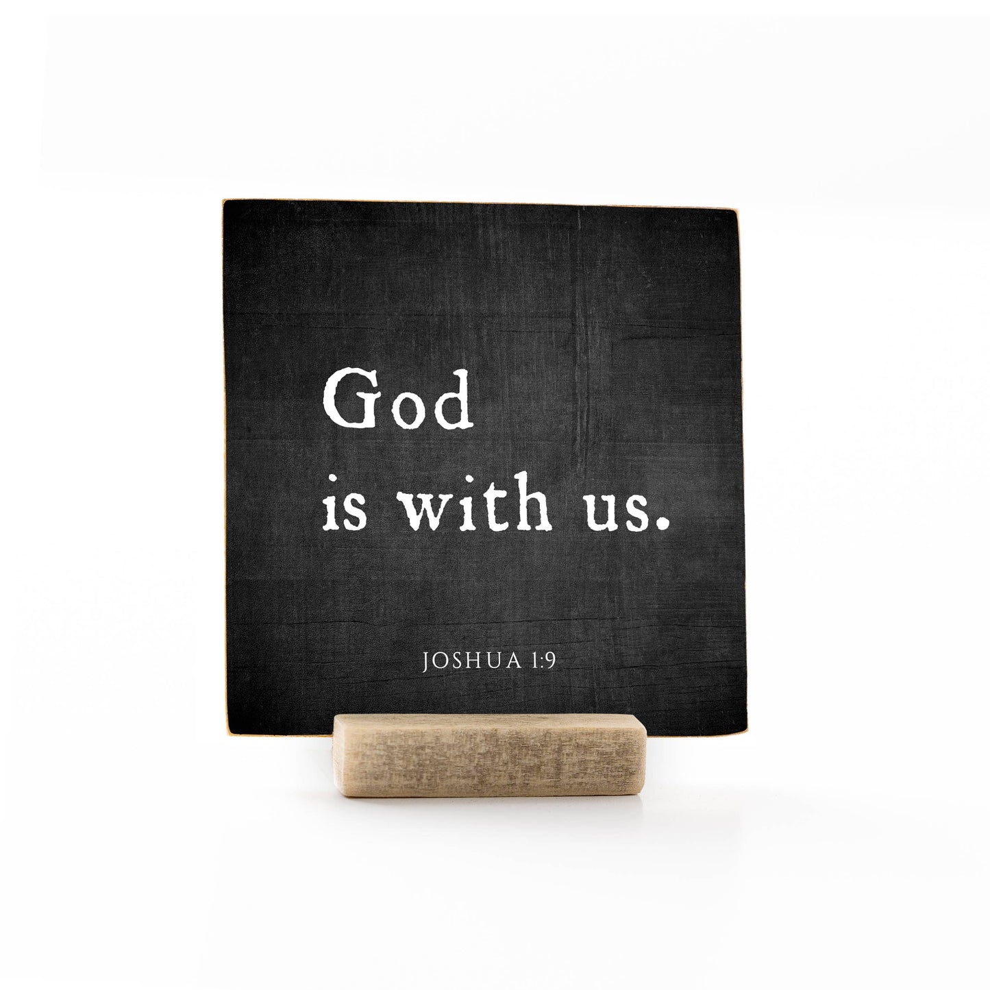 Traditional Scriptures | Wood 4 x 4" Flat Message Card