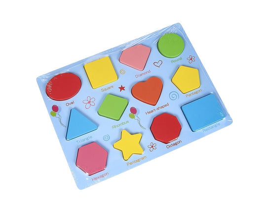 WOODEN PUZZLE - SHAPES