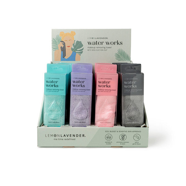 LEMON LAVENDER WATER WROKS MAKE-UP REMOVING TOWEL