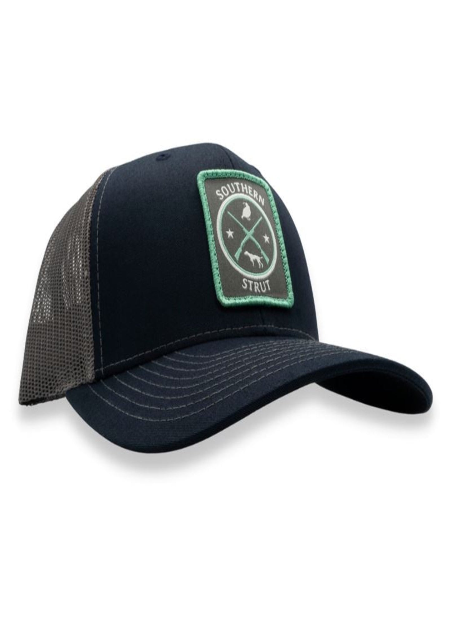 SOUTHERN QUAIL HAT- CHARCOAL/BLACK