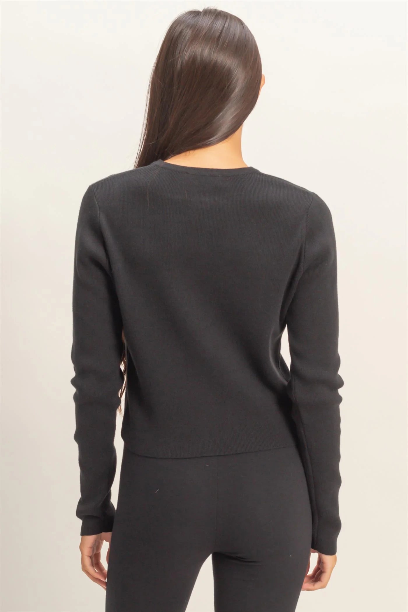 LIZZIE CARDIGAN - BLACK