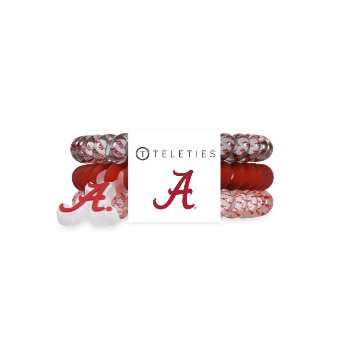 ROLL TIDE! TELETIE HAIR TIES