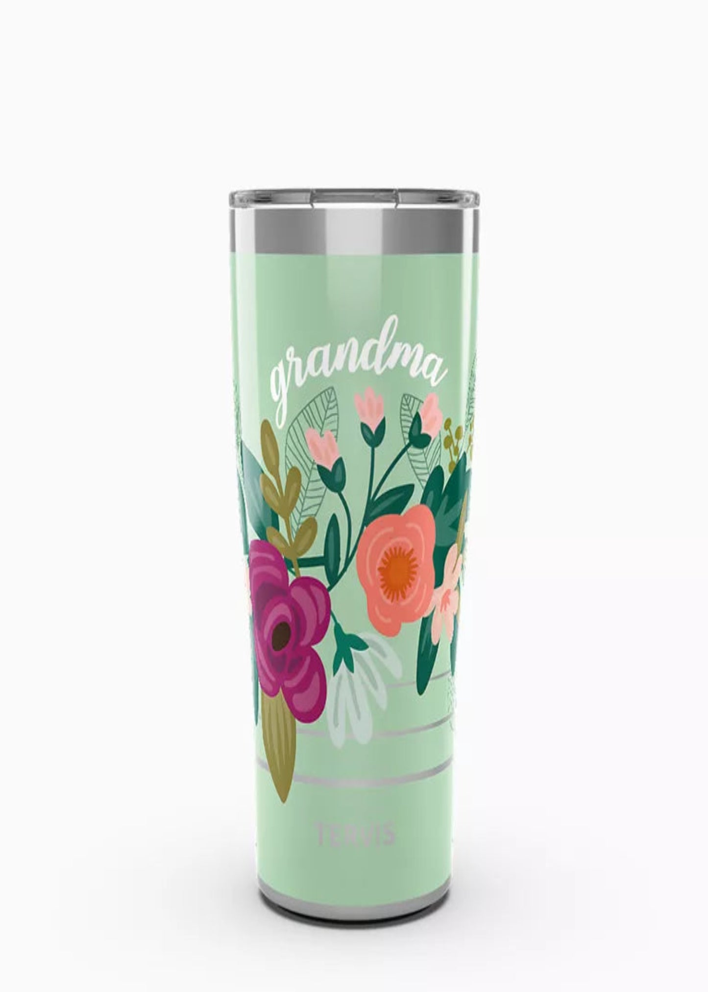Mint Floral Grandma: 20 OZ
