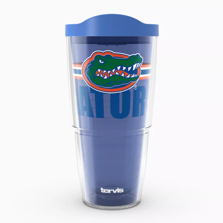 FLORIDA GATORS TERVIS CUP - 24 OUNCE GO THE DISTANCE