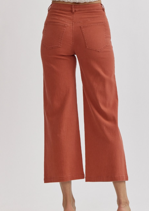 MEREDITH PANTS: RUST