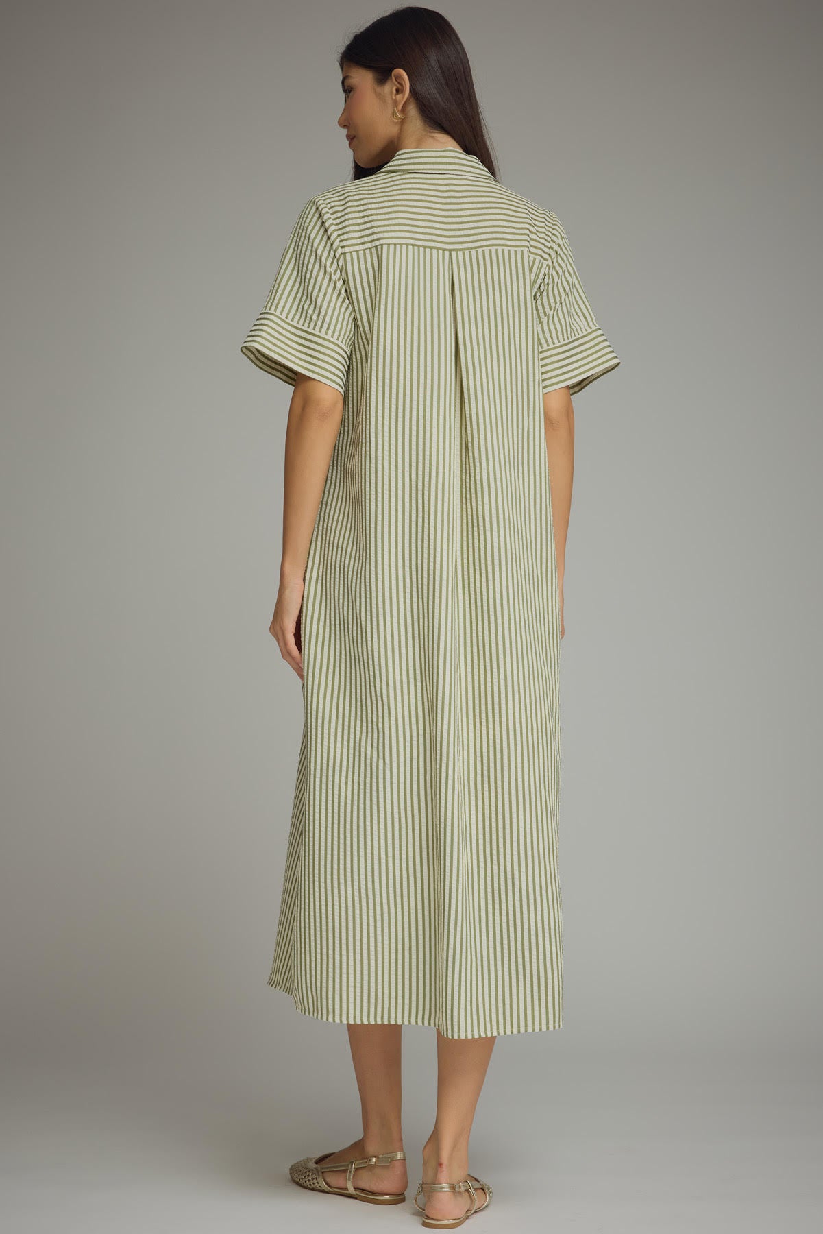 JEN DRESS - OLIVE