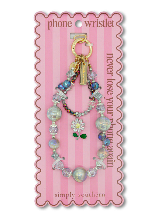 PHONE WRISTLET - FLOWER