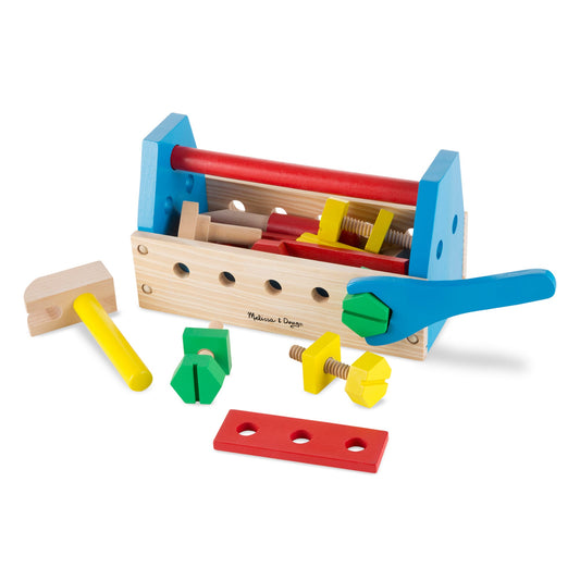 TAKE-ALONG TOOL KIT WOODEN TOY