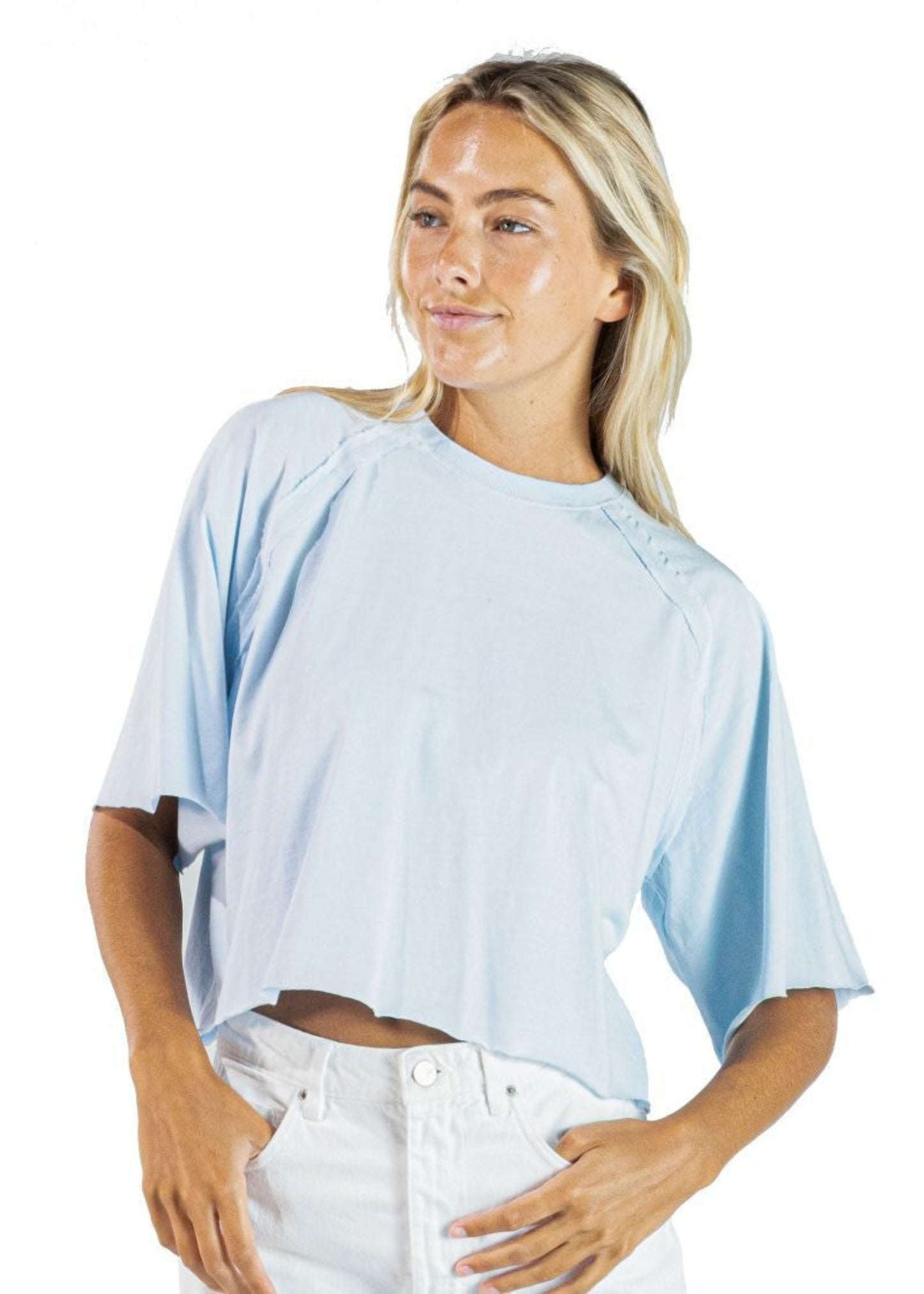 WASHED TEE - MIST