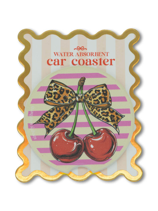CAR COASTER: CHERRY
