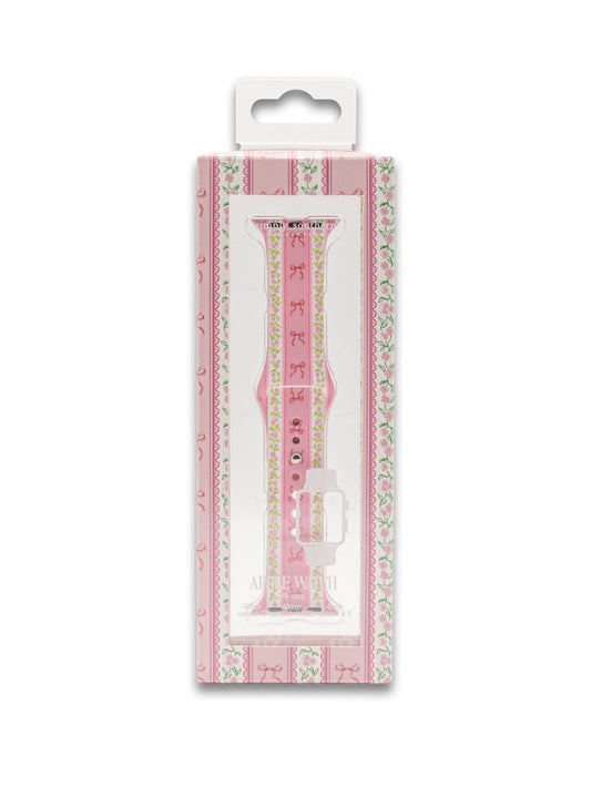 WATCHBAND- PINK BOWS