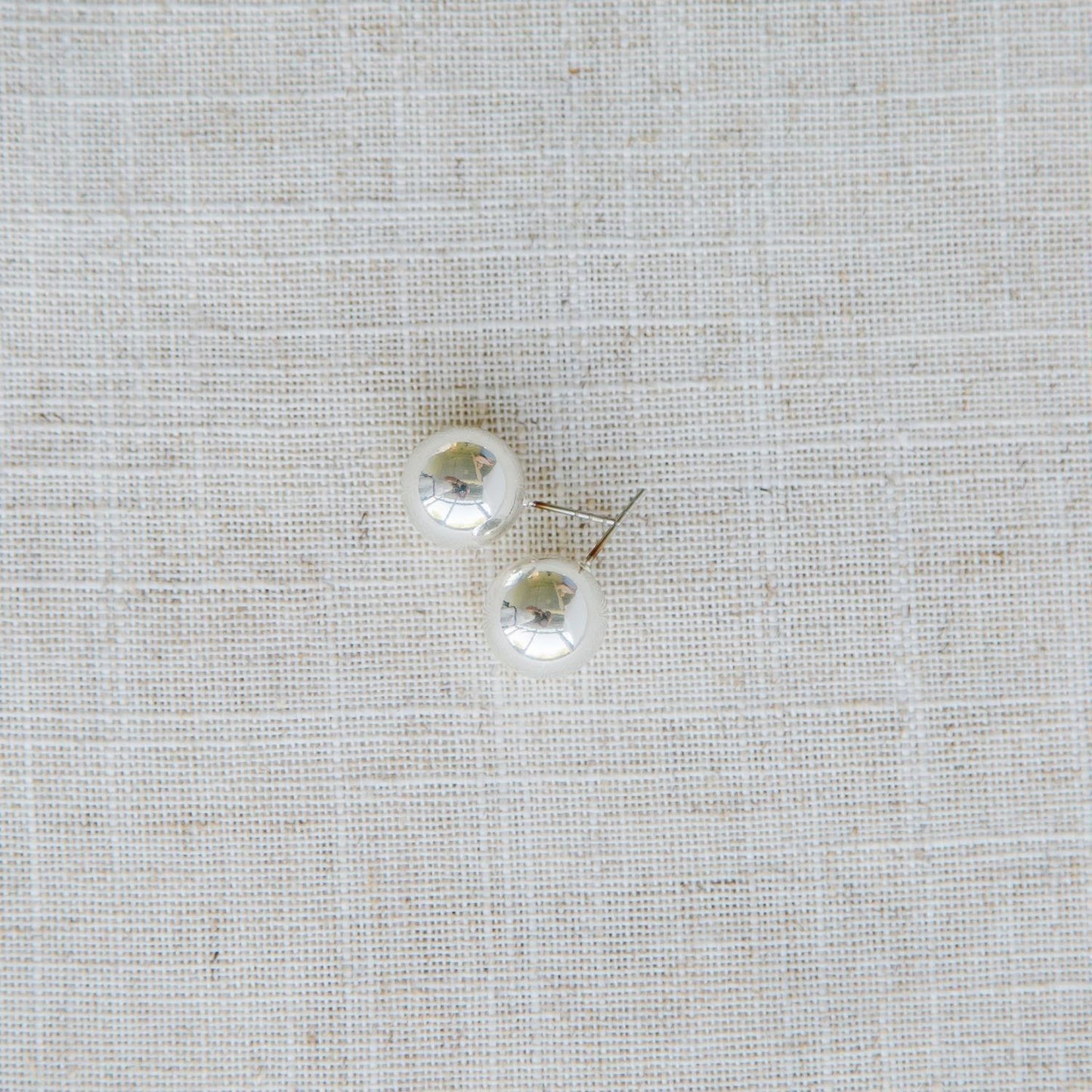 Earrings Grenada - Shiny Silver Medium