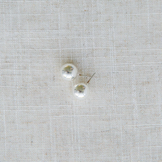 Earrings Grenada - Shiny Silver Medium