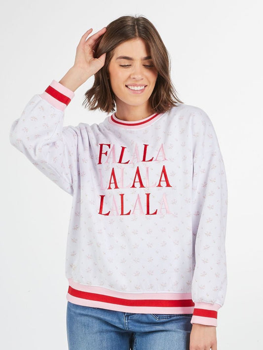 HOLIDAY-CREW NECK SWEAT SHIRT