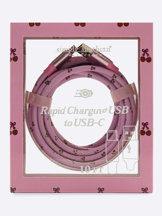 RAPID CHARGING USB TO USC - CHERRY